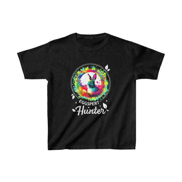 Easter Egg Hunter Rabbit Easter Shirts for Kids Easter Boy Shirts