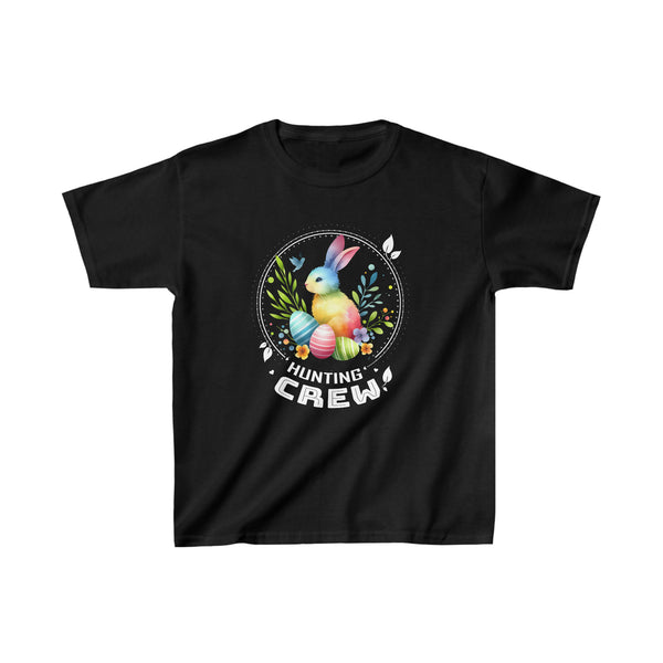 Easter Outfit Kids Matching Family Easter Egg Hunting Crew Boys Tshirts
