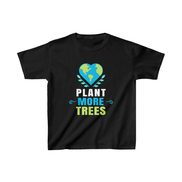 Plant More Trees Tree Planting T-Shirt Arbor Day Earth Day Shirts for Boys