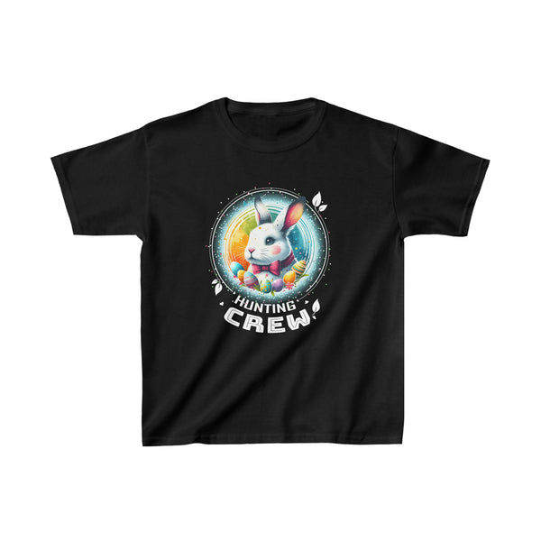 Toddler Boy Easter Shirt Matching Easter Egg Hunting Crew Boys Shirts