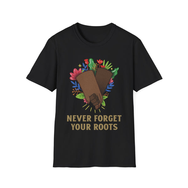 Juneteenth T-shirt for Men Freedom Day Mens Black Pride Tee