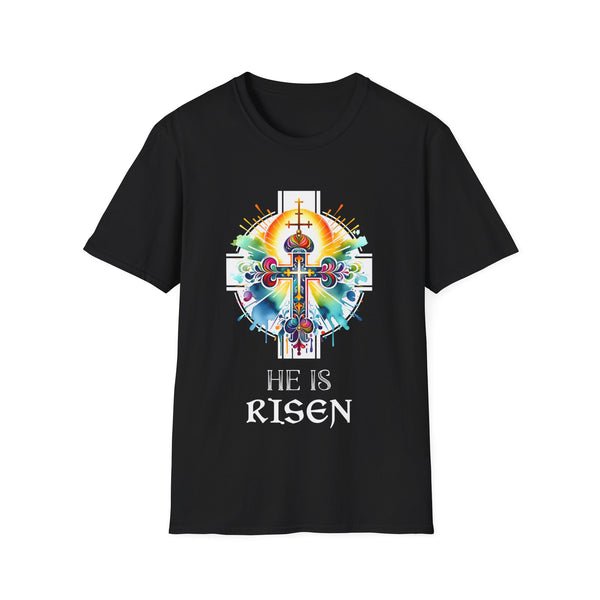Easter Christian He Is Risen Resurrection Men Women Kids Shirts for Men