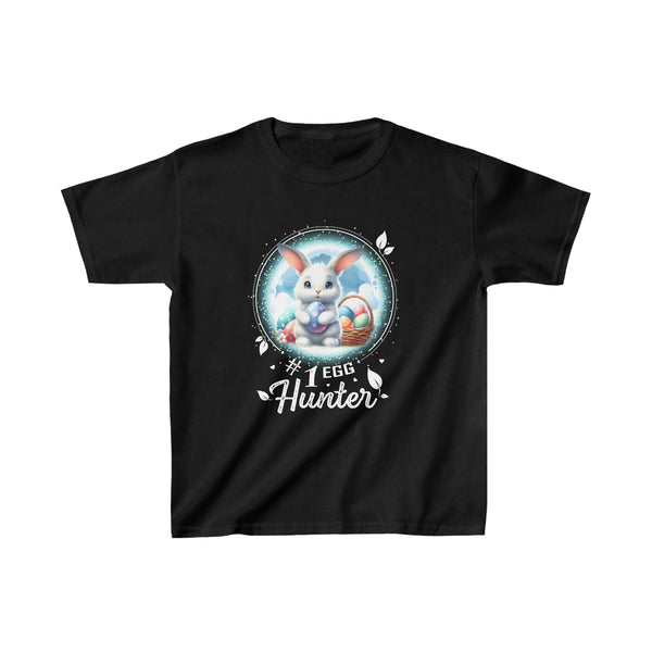 Easter #1 Easter Egg Hunter Bunny Easter Outfit Kids Easter Boy Shirts