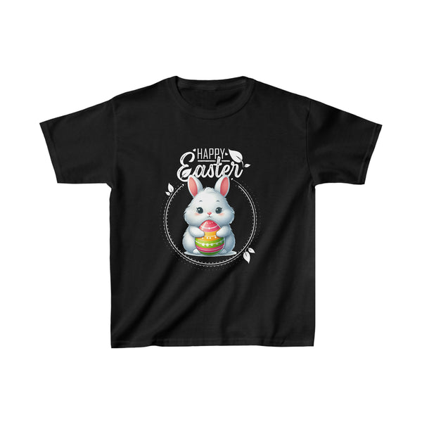Happy Easter Day Bunny Egg Funny Kids Boys Kids Easter Boys Tshirts