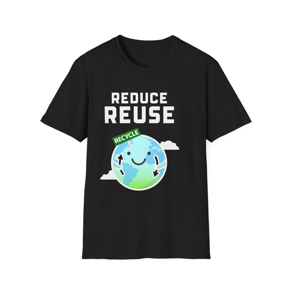 Peace Love Recycle Earth Day Funny Quote Teachers Recycle Mens T Shirts