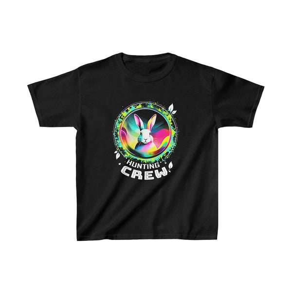 Easter Squad Family Matching Easter Day Bunny Egg Hunt Group Boys Shirts