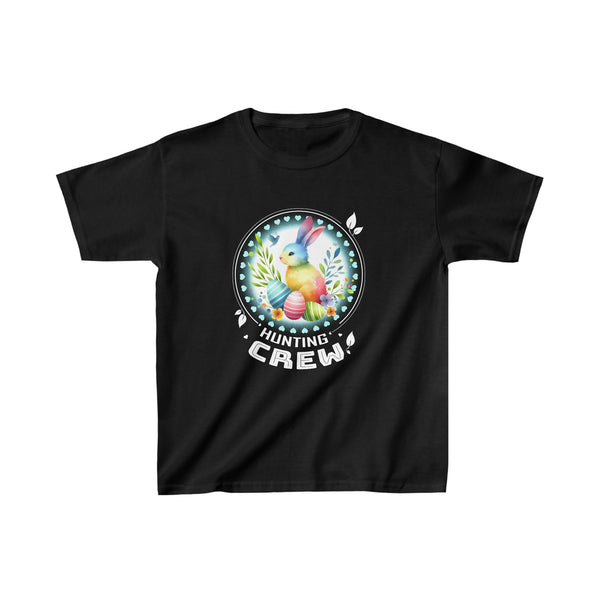 Easter Shirts Matching Family Easter Egg Hunting Crew Easter Boys Shirts