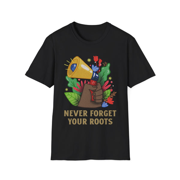 Juneteenth T-shirt for Men Freedom Day Mens Black Pride Tee