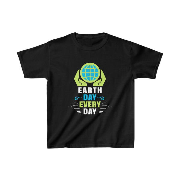 Every Day is Earth Day Crisis Environmental Activist Boy Shirts
