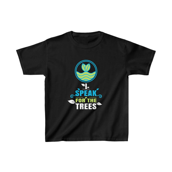 Nature Shirt I Speak For The Trees Save the Planet T Shirts for Boys