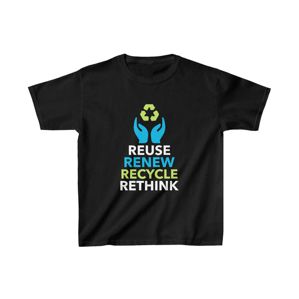 Environment Reuse Renew Rethink Crisis Environmental Activist Boys T Shirts