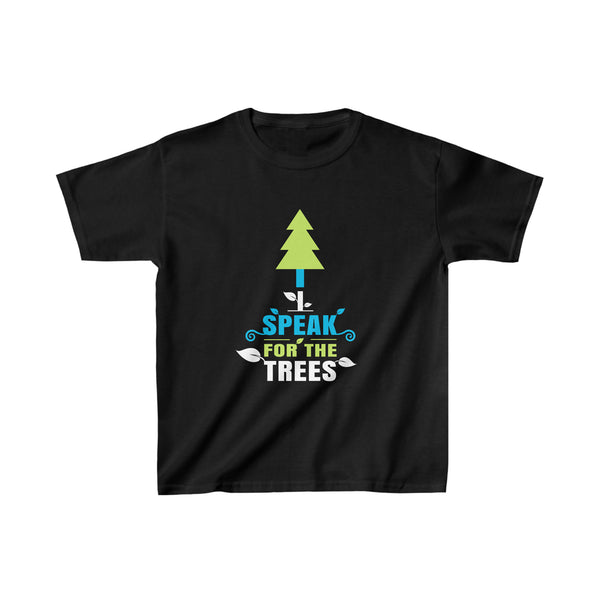 Earth Day I Speak For The Trees Design Nature Lover Boys Shirts