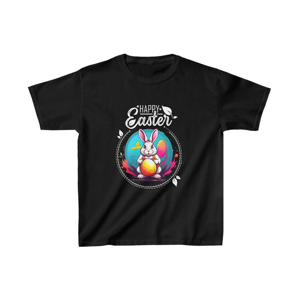 Boys Easter Shirt Happy Easter Rabbit Bunny Rabbit Easter Boy Shirts