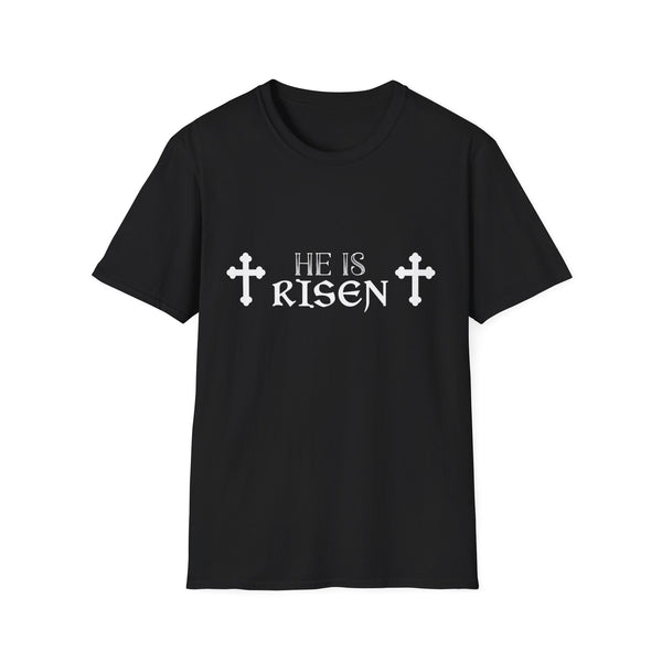 Christ is Risen Greek Russian Eastern Orthodox Pascha Easter Mens T Shirt