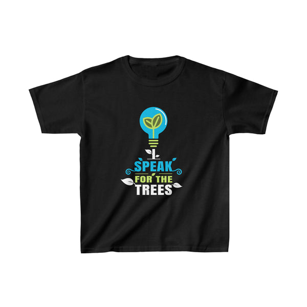 I Speak For The Trees Shirt Gift Environmental Earth Day Shirts for Boys