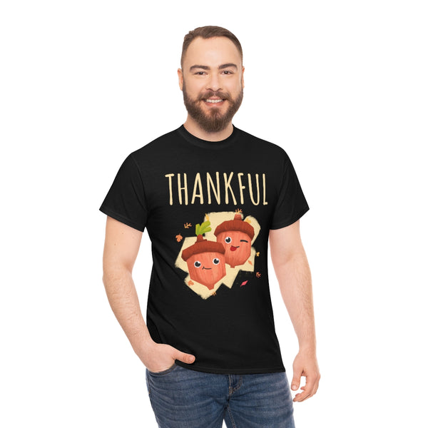Big and Tall Thanksgiving Shirts for Men XL 2XL 3XL 4XL 5XL Thanksgiving Gift Acorns Fall Thanksgiving Shirt