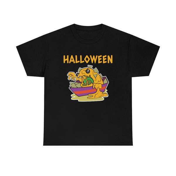 Mad Nachos Halloween Shirts for Men Plus Size 1XL 2XL 3XL 4XL 5XL Spooky Food Plus Size Halloween Costumes