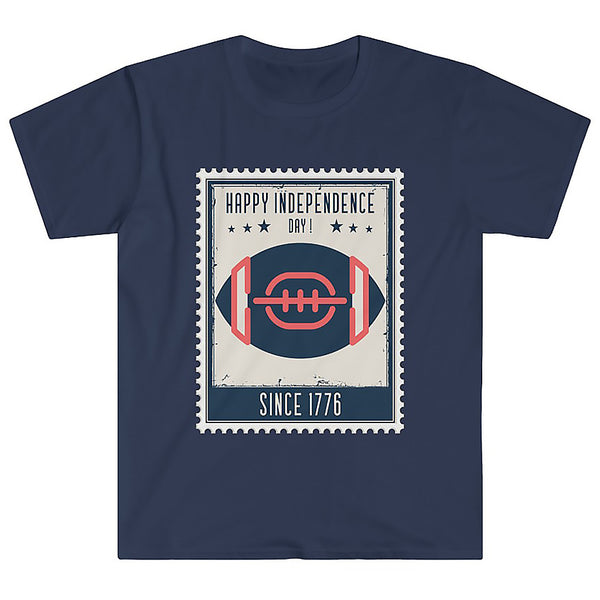 4th of July Shirt USA Patriotic Shirts for Men Football American Flag Fourth of July Shirts for Men