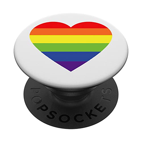 Rainbow PopSocket Heart Pride Pop Socket for Phone Rainbow
