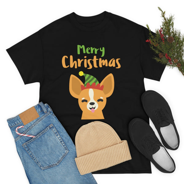 Funny Chihuahua Mens Plus Size Christmas Pajamas Christmas T-Shirt Christmas PJs Mens Christmas Shirt