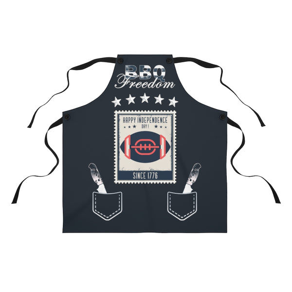 4th of July BBQ Aprons for Men & Women American Football BBQ Apron Grilling Gifts for Men USA Chef Apron