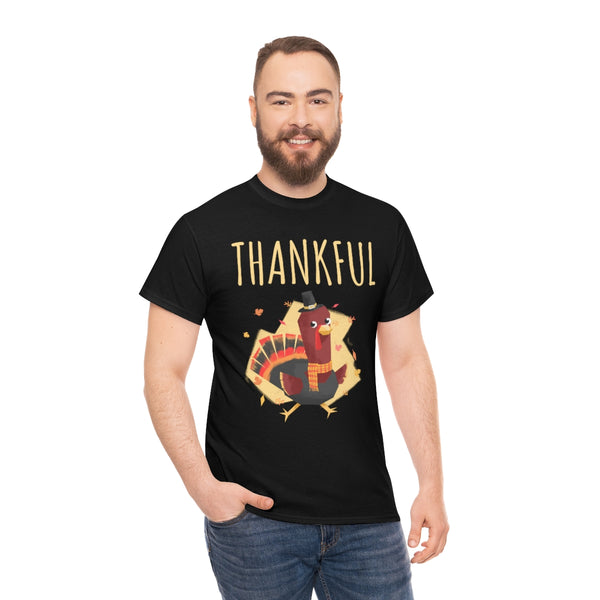 Mens Thanksgiving Shirt Cool Turkey Shirt Fall Shirt Big and Tall Thanksgiving Shirts for Men Plus Size