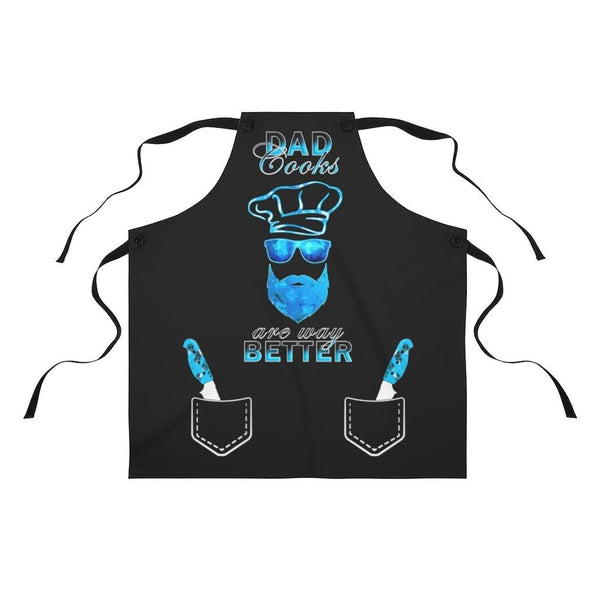 Fathers Day Apron BBQ Aprons for Men Chef Apron Funny Dad Apron Kitchen Aprons for Men Grilling Gifts for Men - Fire Fit Designs