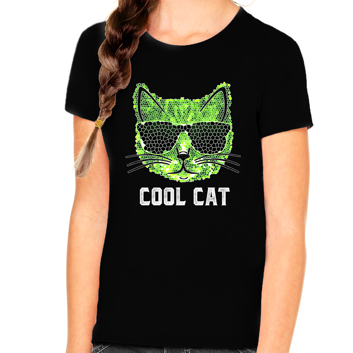 Cool Cat Shirt Cool Cat Shirts for Girls Cat Gifts for Girls