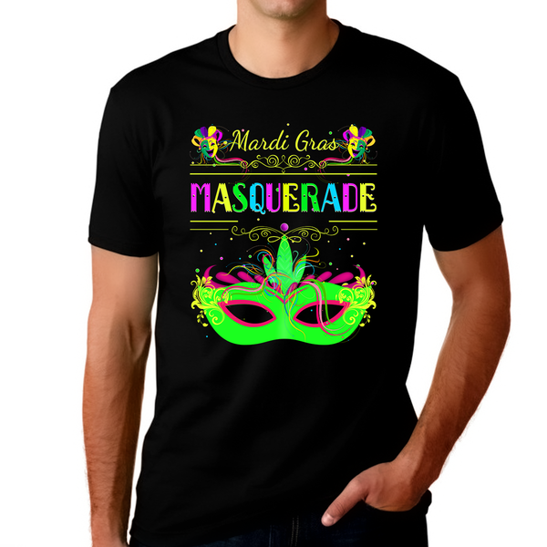 Mardi Gras Shirts for Men Mardi Gras Masquerade Mask Mardi Tshirt Gras Mardi Gras Shirt Mardi Gras Outfits