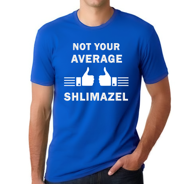 Funny Jewish Shirts for Men Funny Jewish Shirt Hanukkah Shirt Shlimazel Shirt Jewish Humor Shirts