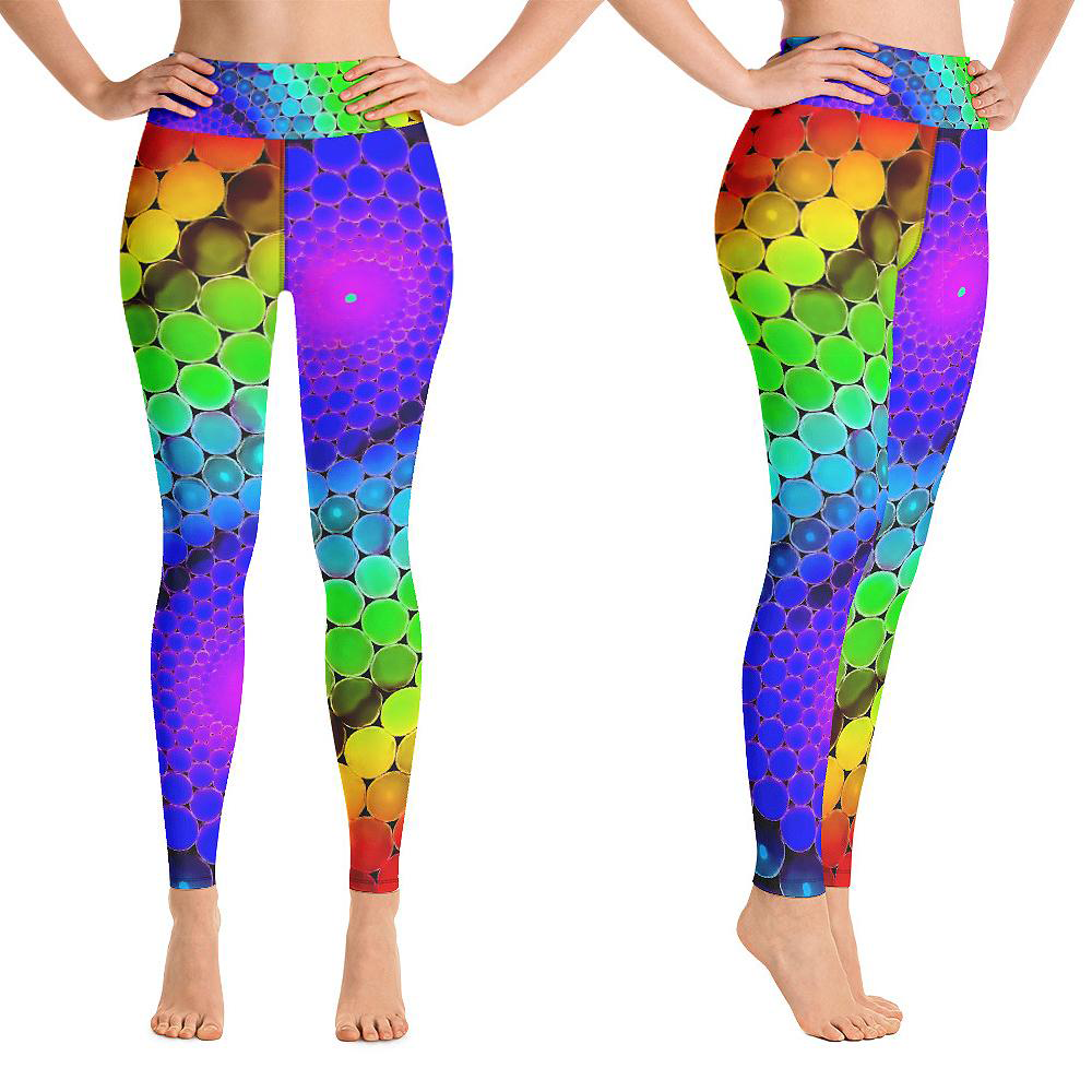 70s Yoga Pants for Women Tummy Control Leggings High Waisted Booty