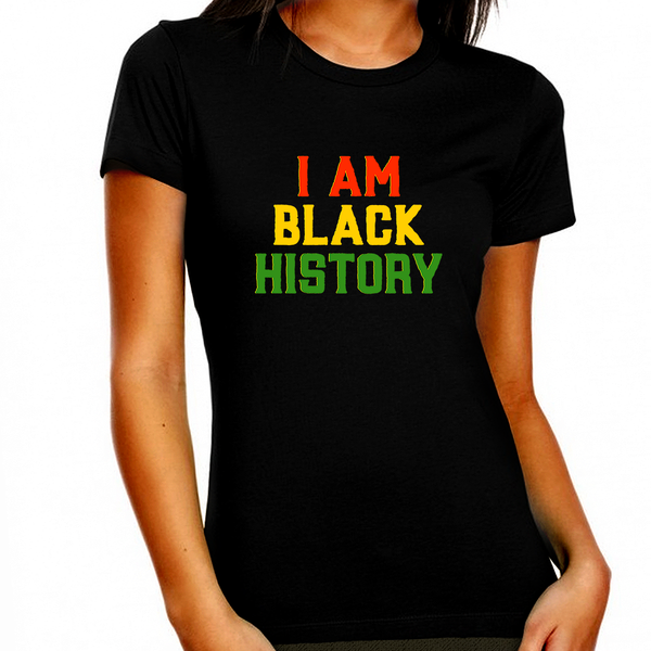 Juneteenth Black History T-shirt for Women Freedom Day Womens Black Pride Tee