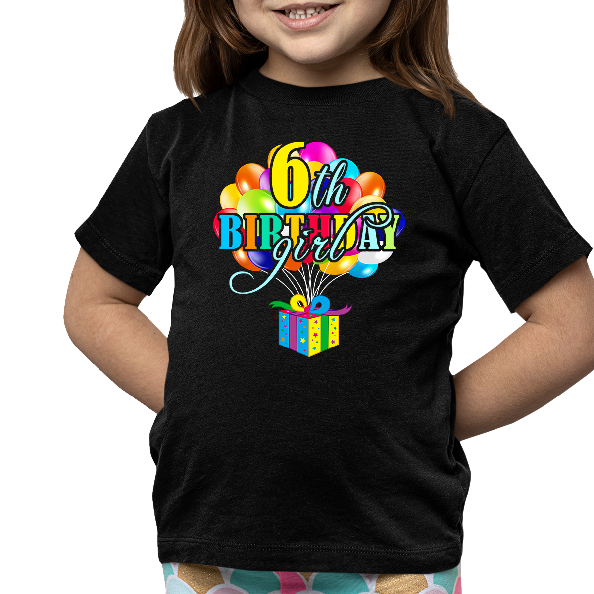 6th Birthday Girl Shirt Year Old Birthday Shirt Girl 6th