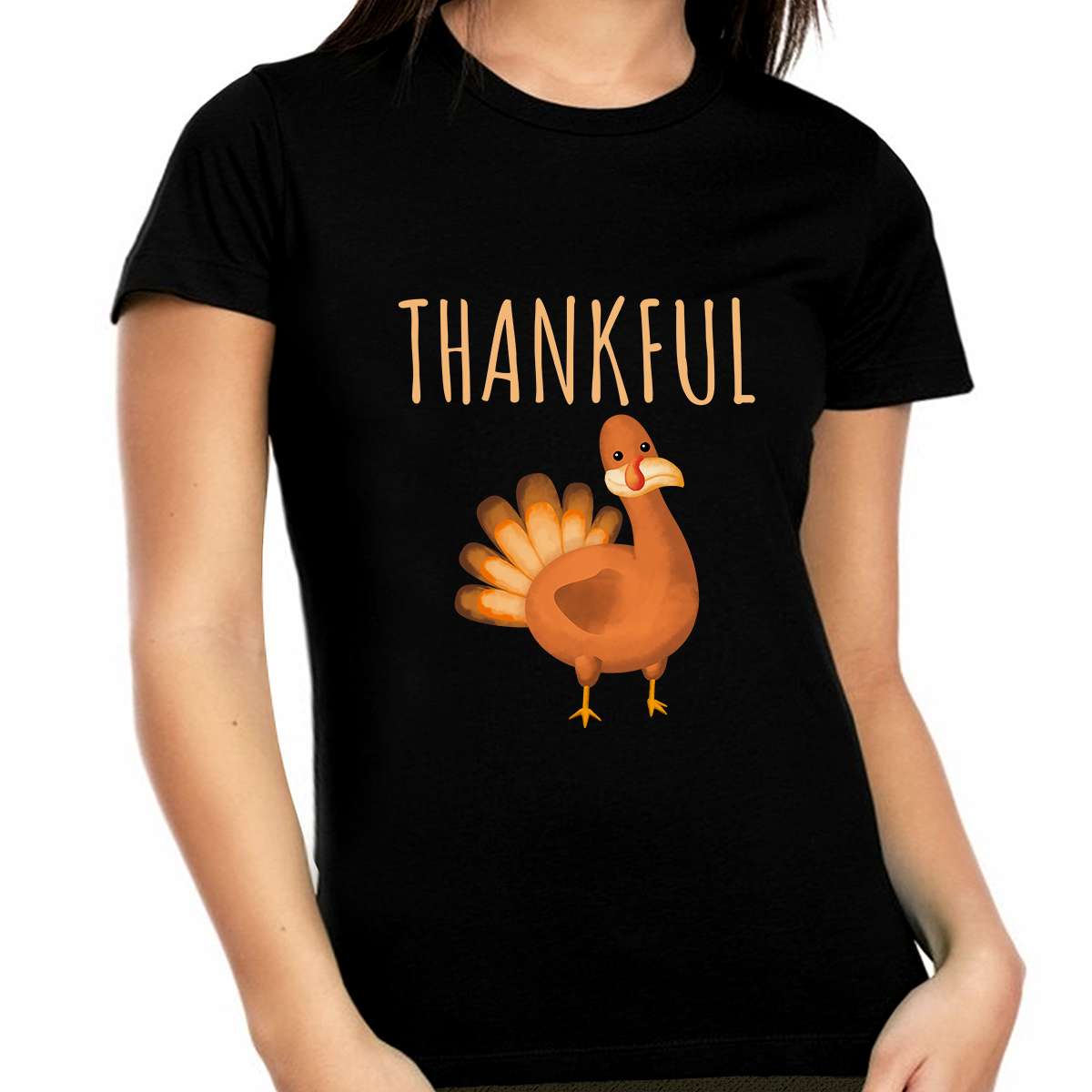 Funny Thanksgiving Shirts for Women Plus Size 1X 2X 3X 4X 5X Funny
