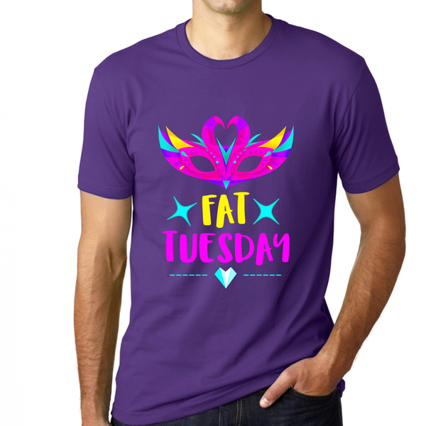 Mens Mardi Gras Outfit Fat Tuesday Mardi Gras Shirts for Men New Orleans Mardi Gras Outfit for Men
