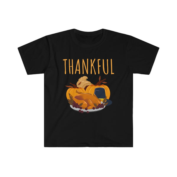 Mens Thanksgiving Shirt Funny Pumpkin Shirt Thanksgiving Outfit Mens Fall Shirts Thankful Shirts for Men