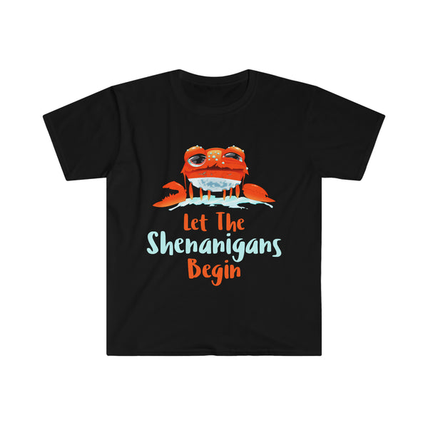 Mardi Gras Shirts for Men Crab Shenanigans Mardi Gras Crab Shirt New Orleans Mardi Gras Outfit for Men