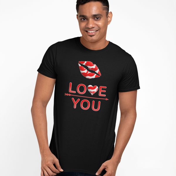 Valentine Shirts for Men - Valentines Day Shirts Men Valentines Day Gift - Love You Shirt