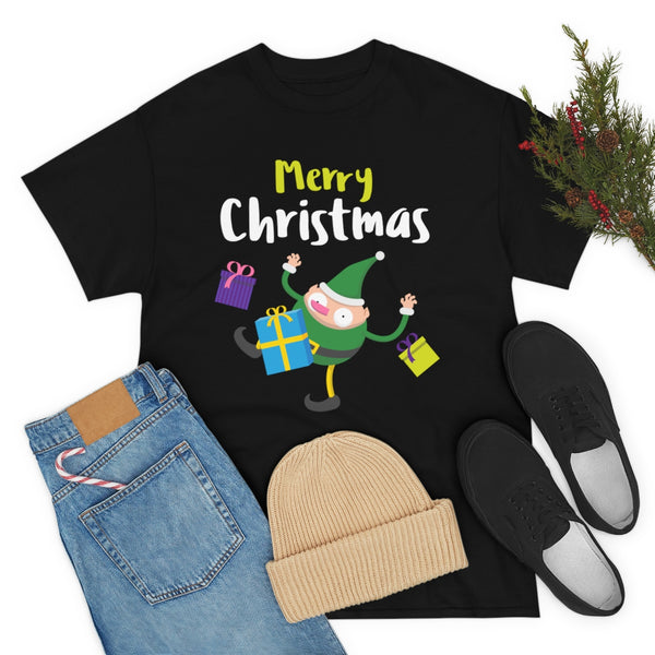 Funny Elf Christmas Tshirt Mens Plus Size Christmas Pajamas Funny Christmas Shirts for Men Plus Size