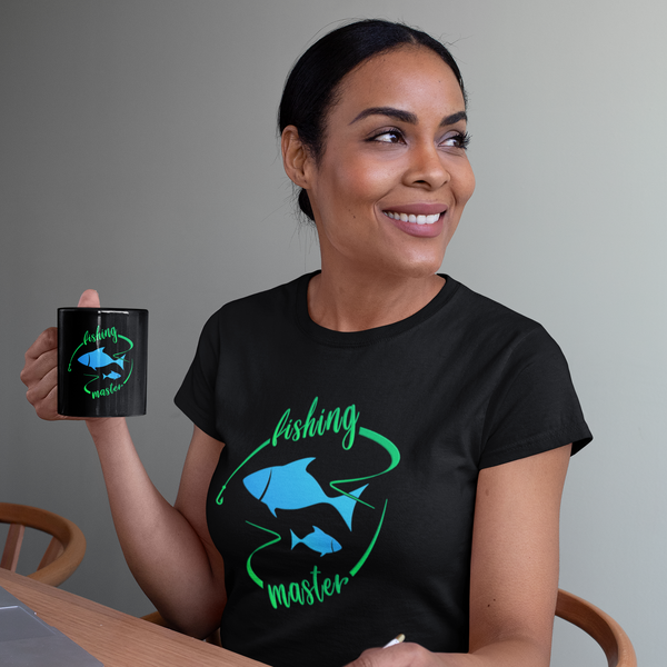 Fishing Shirts for Women - Fishing Shirt - Womens Fishing Shirts - Fishing Master T-Shirt - Fishing Gift Shirt