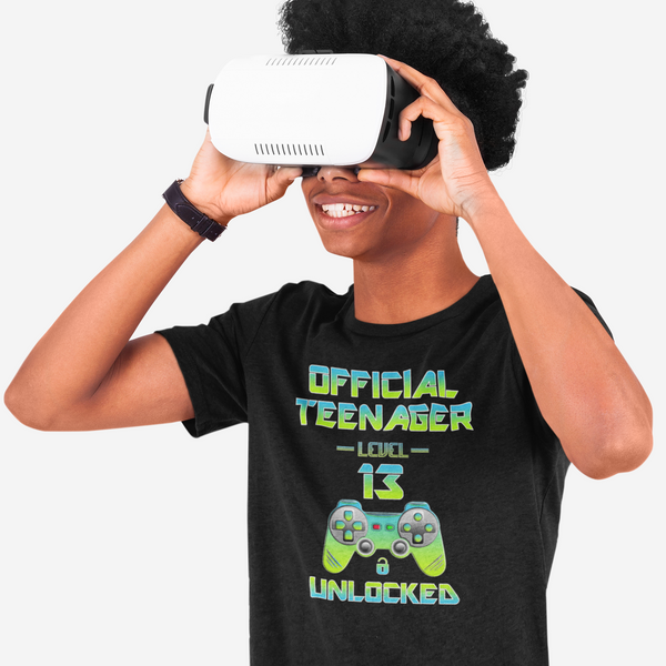 13th Birthday Shirt Boy - Official Teenager Shirt Birthday Boy Shirt 13 Gift - Happy Birthday Shirt - Fire Fit Designs