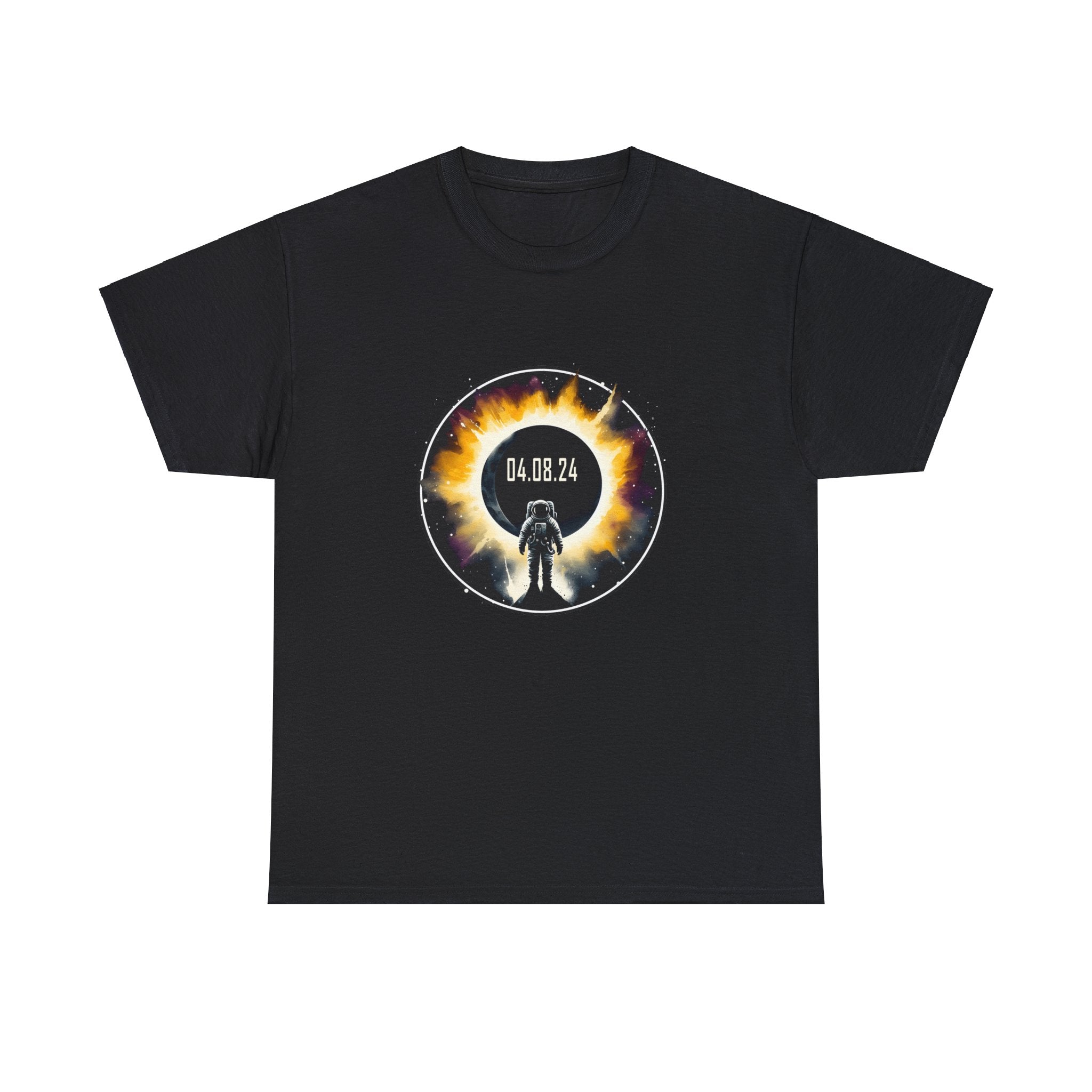 Astronomy Astronaut Watching Solar Eclipse April 08, 2024 Big and Tall Tshirts Shirts for Men