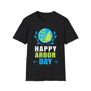 Plant Trees Environmental Crisis Activism Happy Arbor Day Mens Shirt