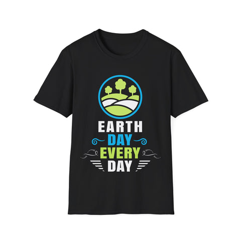 Earth Day Every Day Earth Day Shirts Save the Planet Mens T Shirts