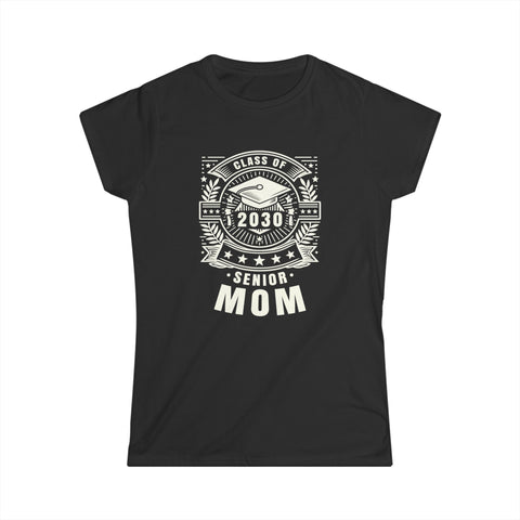 Senior 2030 Class of 2030 for College High School Senior Mom Women Shirts