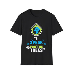 Earth Day I Speak For The Trees Design Nature Lover Men Shirts