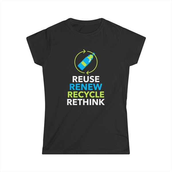 Everyday is Earth Day Recycle Environmental Activist Shirts for Women