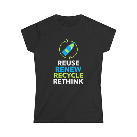 Everyday is Earth Day Recycle Environmental Activist Shirts for Women