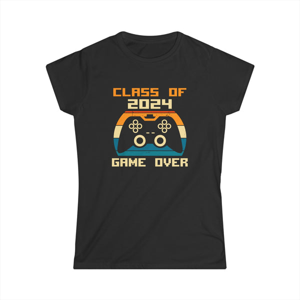 Senior Class of 2024 Gamer Seniors Gaming 2024 Graduation Women Shirts