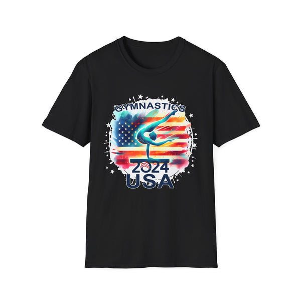 USA 2024 Games United States Gymnastics America 2024 USA Mens T Shirts